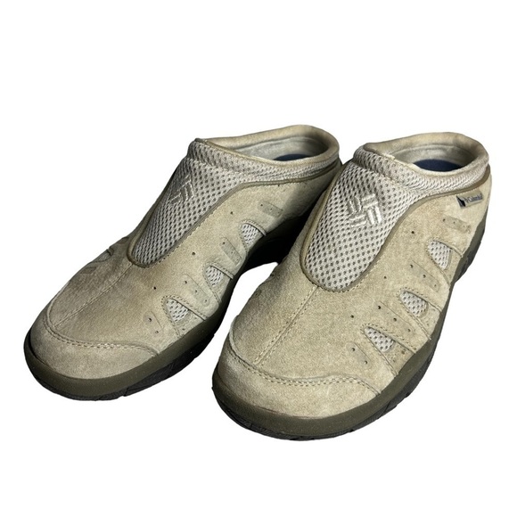 Columbia ATSA Tan Suede Slip on Loafers Womens 6.5 - Picture 2 of 14